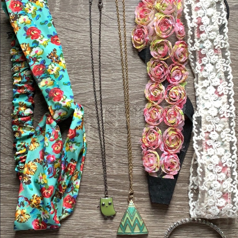 Headbands, Bracelet, and necklaces!